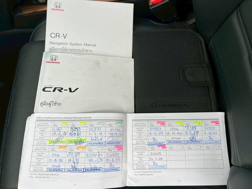 HONDA CRV 2.4 EL 4WD ปี 2017 โฉม ปี17-23 17