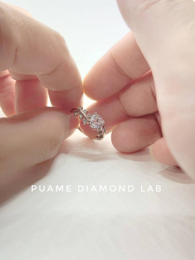 เพชรน้ำงาม เเหวนเพชรแท้ พร้อมใบรับประกันสินค้ารับสั่งทำในแบบที่ต้องการ ราคาส่งให้ในงบที่ต้องการที่ปุอามี่ Diamond Lap Rama2(095-8894732) รูปที่ 6