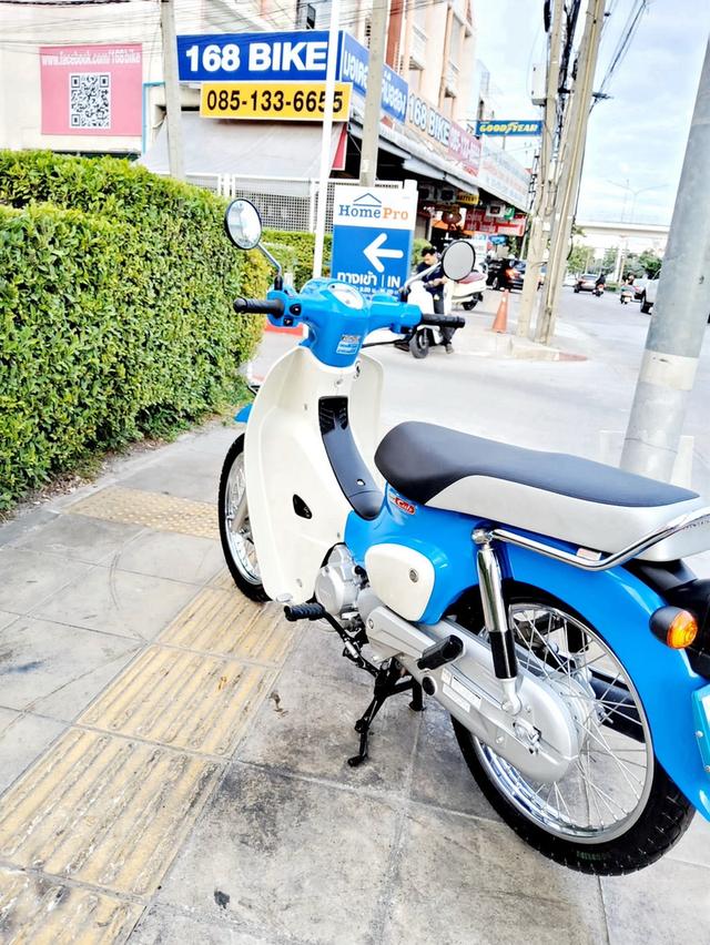 Honda Supercub สตาร์ทมือ ปี2024 สภาพเกรดA 2995 km เอกสารพร้อมโอน 4