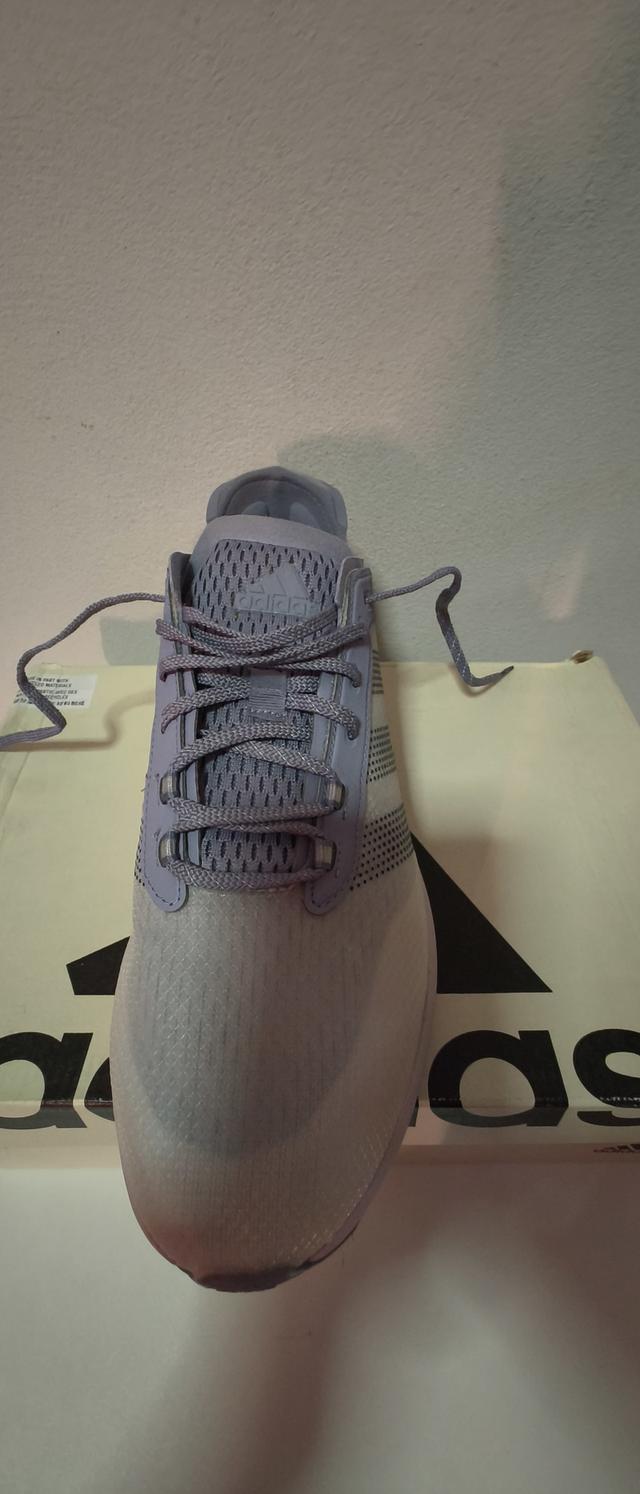 ขายรองเท้า Adidas boost ตัว Begin สีม่วงอ่อนอมขาว สภาพมือหนึ่ง 8