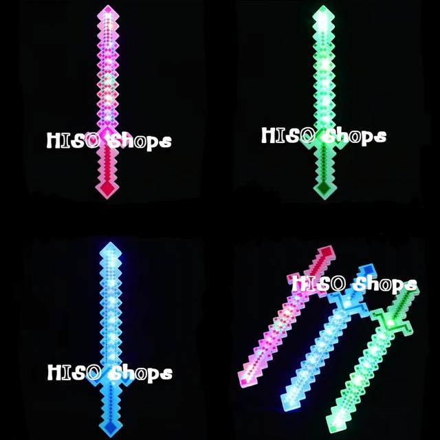 ดาบพิกเซลมายคราฟมีไฟ LED เปิดปุ๊บ สนุกปั๊บ! ของเล่นที่พร้อมให้ลูกน้อยออกผจญภัยได้ทันที 10