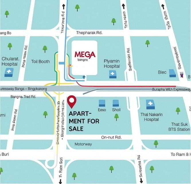Owner post, Welcome agents อพาร์ตเมนต์ 4 ชั้น ตรงข้าม Mega Bangna ทำเลพรีเมียมที่นักลงทุนไทย และต่างชาติจับตามอง 4