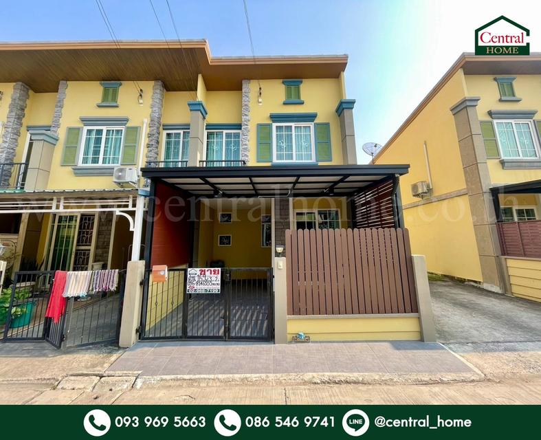 ทาวน์โฮม โกลเด้น ทาวน์ รัตนาธิเบศร์ - สถานีรถไฟฟ้าไทรม้า หลังริม 