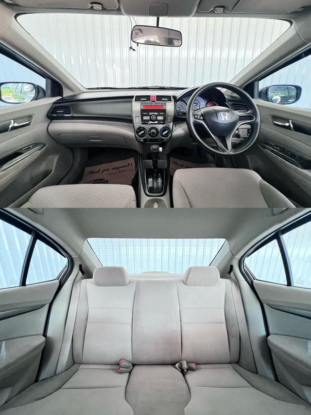 รถมือเดียว สายประหยัด เบนซิน + แก๊สโรงงาน Honda City 1.5V CNG 8