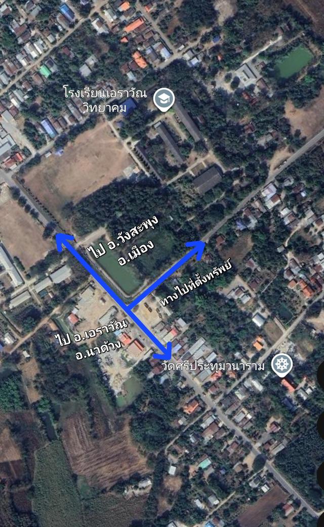 ที่ดิน ติดโรงโม่ 3 โรง แปลงสวยติดถนน 5