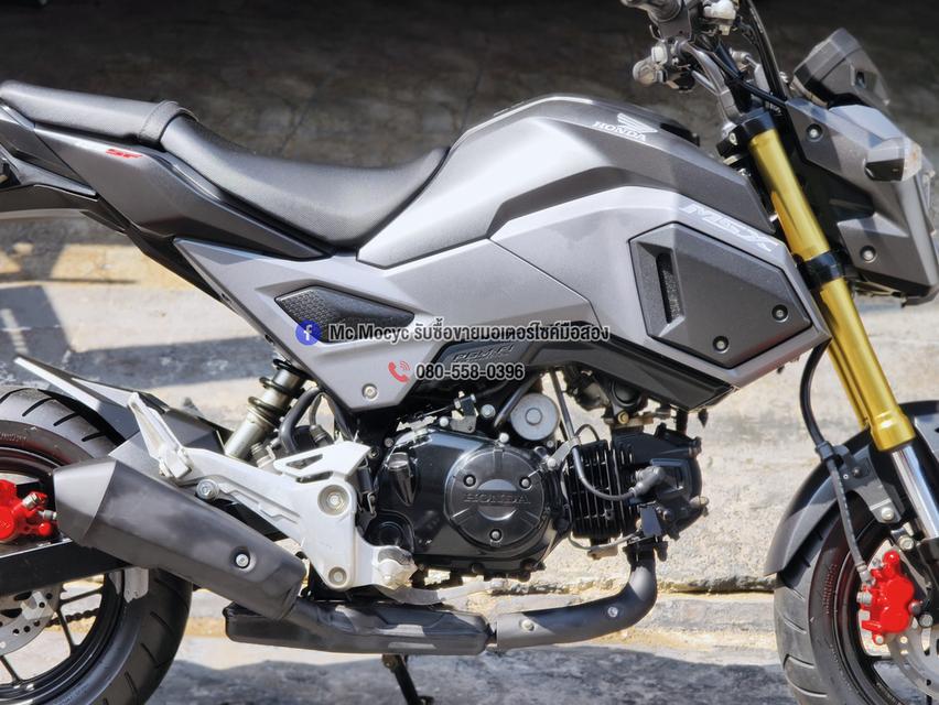 Msx sf 2017 วิ่ง9000โล รถบ้านแท้ไม่ใช่รถประมูล เครื่องท่อเดิมชุดสีสวย มีเล่มชุดโอนครบ  No1332 รูปที่ 10