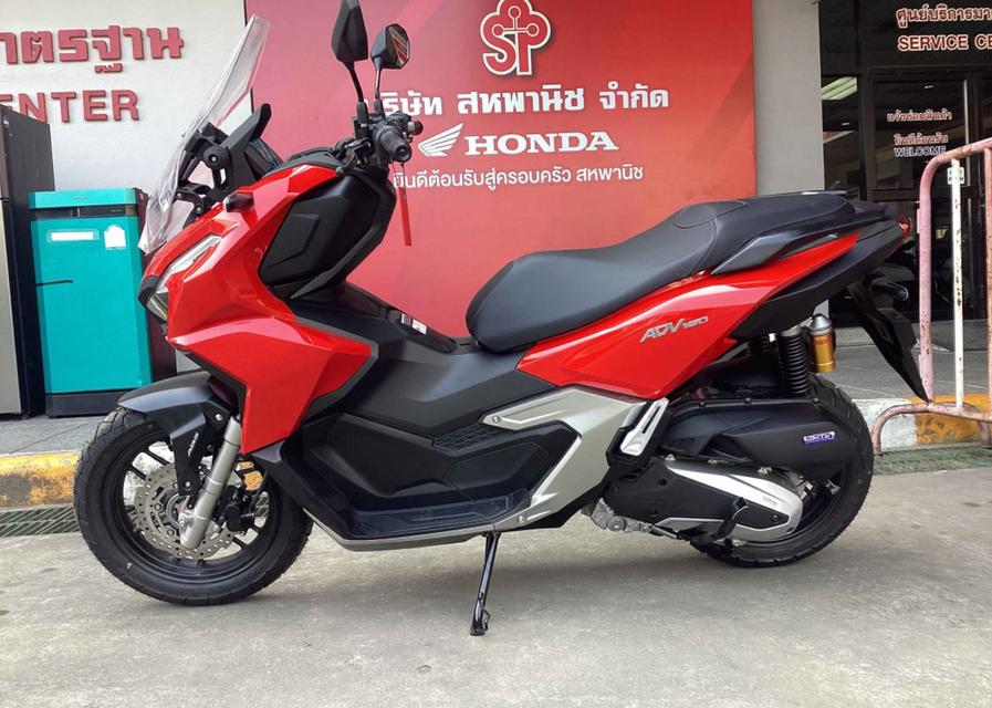 Honda ADV160 ปี 2024 รถใหม่สีแดงสภาพสวย 2