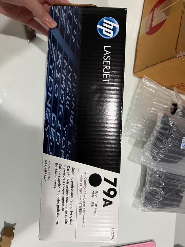 หมึกพิมพ์เลเซอร์ HP สีดำ ของแท้ 3
