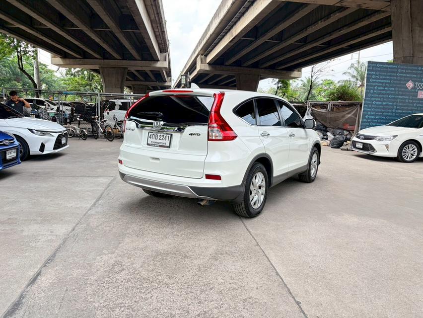 Honda CR-V 2.0E 4WD ปี 2016 เพีย379,000บาท ขับสี่ ไมล์158xxx เครื่องยนต์เกียร์ช่วงล่างดี แอร์เย็นฉ่ำ *ดูรถกทม ซอยประดิษฐมนูธรรม5 *0864368852เอ็มครับ*L รูปที่ 8