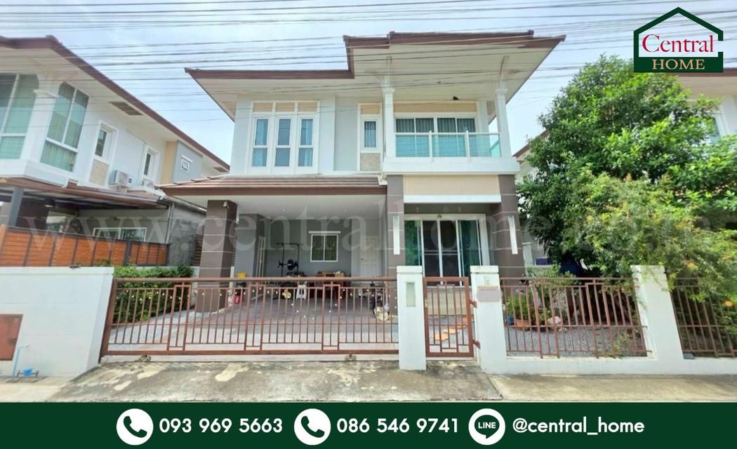 บ้านเดี่ยว ลัดดาวิลล์ 4 บ้านกล้วย - ไทรน้อย ถูกสุดในโครงการ 1