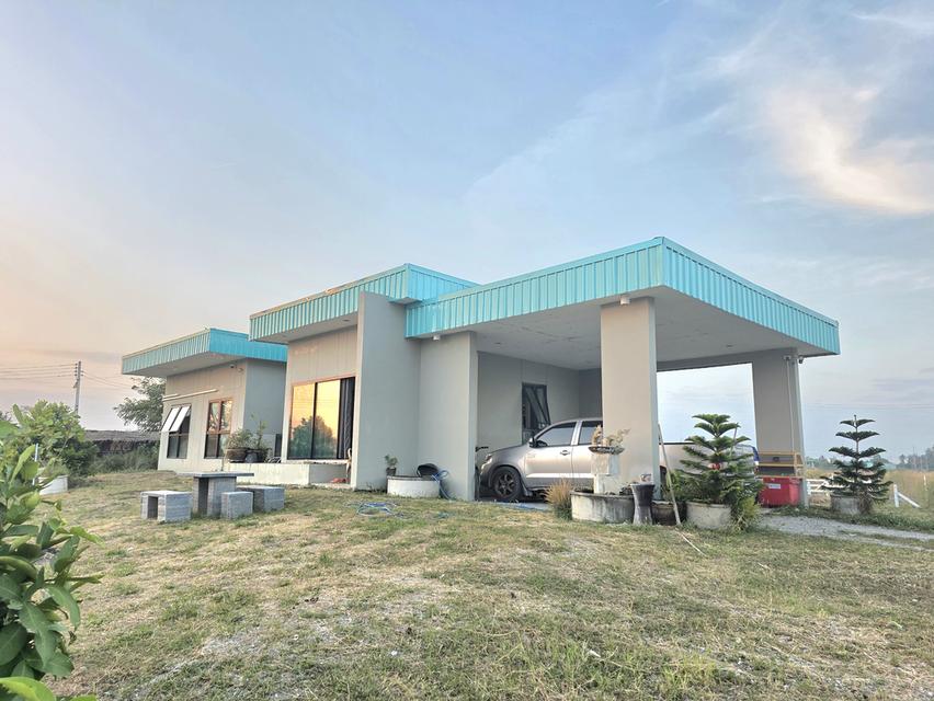 ขายบ้านพร้อมที่ดิน 3ไร่ 3,990,000 บาท สุพรรณบุรี แบ่งขายได้ 1