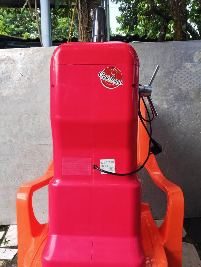 เครื่องไสน้ำแข็งเกล็ดหิมะ บิงซู สีแดง รุ่น Well (หรือที่รู้จักในชื่อเครื่องทำบิงซูสไตล์ไต้หวัน) รูปที่ 5