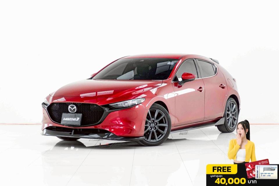 MAZDA 3 2.0 SP เกียร์ AT ปี 2020 สีแดงเลข​ไมล์ 168,000 กมราคา 489,000 บาทโทร 0929699899 6B417