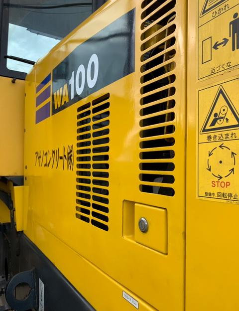 KOMATSU WA100-5 ตัก 1.50 คิว ยกสูง 3.40 ม. สภาพสวย พร้อมใช้งาน สนใจ 4