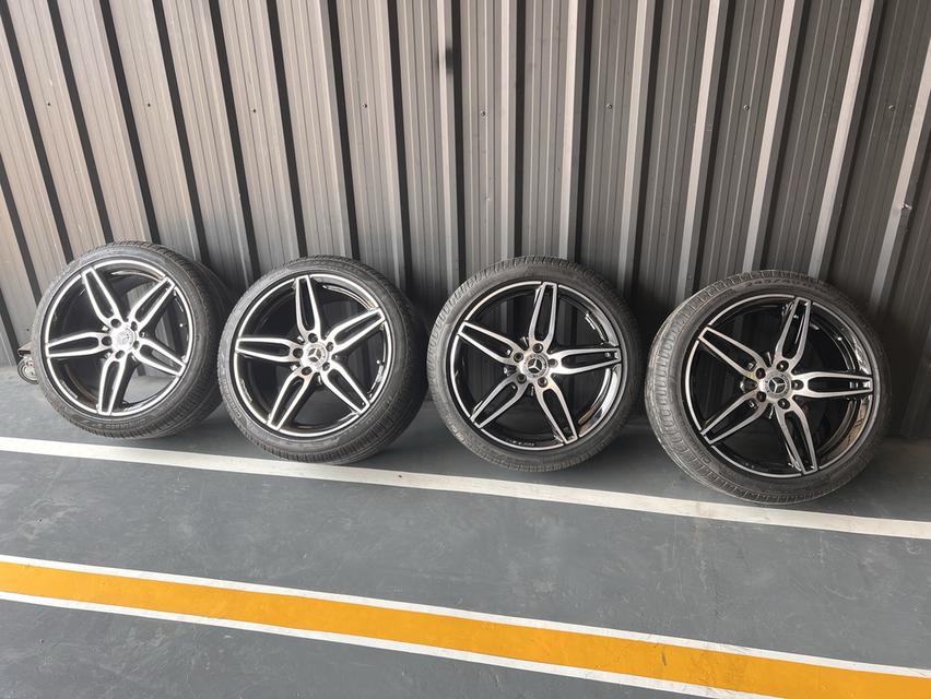 ขายล้อแม็กรถเบนซ์ขอบ 19 AMG แท้ถอดออกจากรถป้ายแดง รูปที่ 5