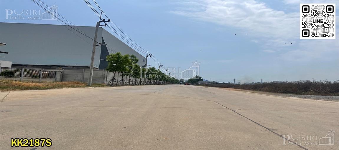ที่ดินแปลงสวยแบ่งได้ ขนาด 3.5 - 43 ไร่เศษ พร้อมถมเพียง 9.5 ล้าน/ไร่ สร้างโรงงานโดดเด่น สีม่วงแท้ 100% มีเอกสารรับรอง ถนนประชาอุทิศ วัดคู่สร้าง KK2187S 6