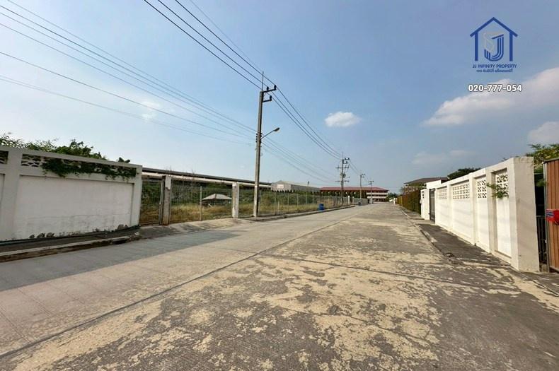 ขายที่ดินถมแล้ว 12 ไร่ 17 ตารางวา หน้ากว้าง 106 เมตร ถนนสะพานนนทบุรี-บางบัวทอง ใกล้นิคม-ทางด่วนโทลล์เวย์ 2
