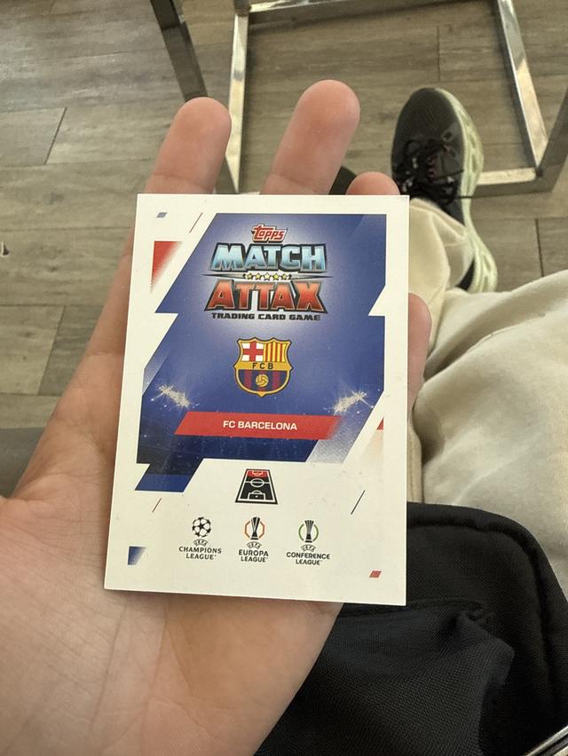 Ronaldinho showboat mach attax card fc barcelona dff 58 att 94 i 2