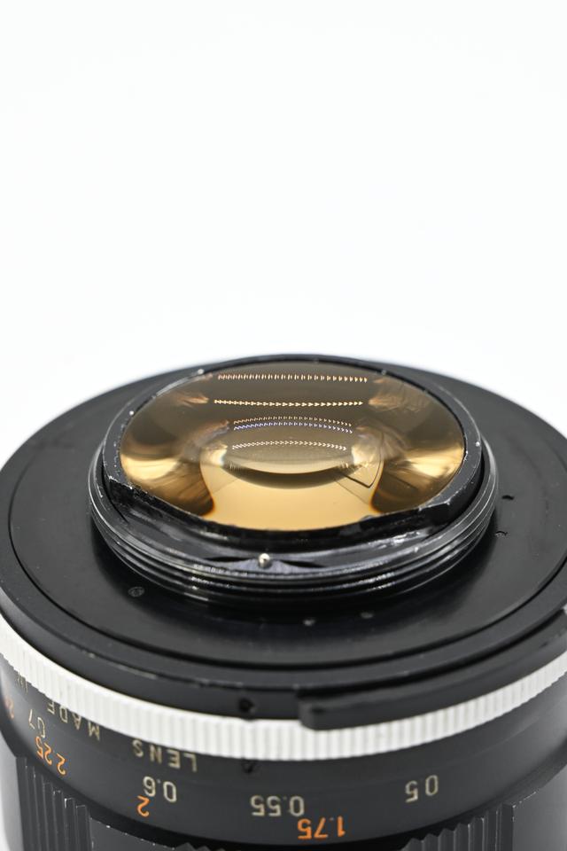 เลนส์มือหมุน Tomioka japan auto chinon 55mm f1.2.M42(rare) 10