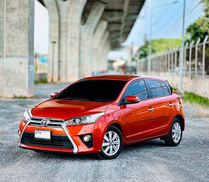 #TOYOTA #YARIS 1.2 G TOP ปี 2014 จด 2015✨ รถบ้านมือเดียวป้ายแดง ดูแลดีมาก สภาพเดิมทั้งคัน🔧 เข้าศูนย์ตามระยะ ดูแลตามคู่มือมาตลอด📚 รูปย่อยที่ 2
