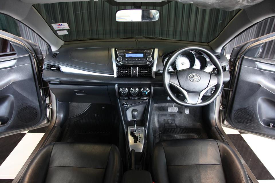 TOYOTA NEW Vios 1.5 E AIRBAG ABS AUTO ปี 2014 ชุดแต่งแท้รอบคัน สีน้ำตาล รถมือเดียวออกห้าง 🚗 5