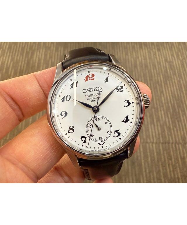 New Sep 26 Local Seiko Presage Classic White Enamel Craftsmanship Automatic HCCO05 HCCOO5J1 รูปย่อยที่ 4