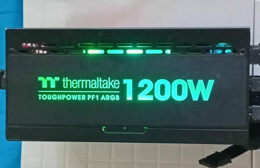 ของแรร์ ของแรงค์ Power supply Thermaltake Toughpower PF1 ARGB 1200 W. ประกันเหลือ 6 ปีกว่า
