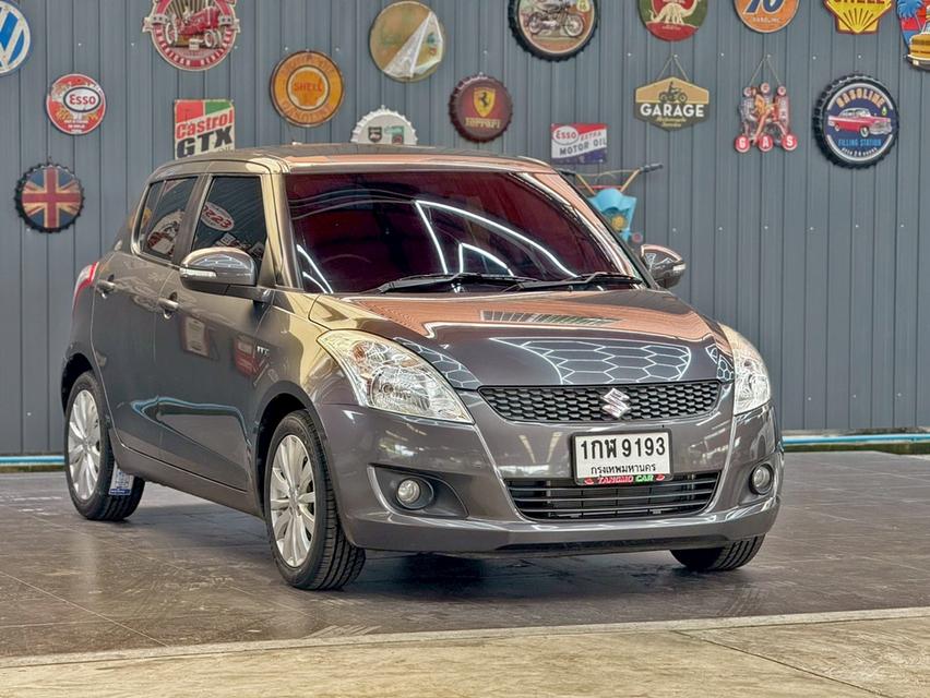 ตัวท็อปสุดในรุ่น สภาพกริ๊บๆ ใช้งานน้อย 73,000กม. SUZUKI SWIFT 1.2 GLX ปี2013