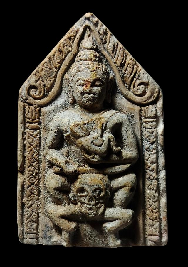 🫅เปิด🚨🚨🚨 ขุนแผนขี่โหงพราย พิมพ์หน้าเทวดา ดาบตรง ยุคต้นปี2500 🌞หลวงพ่อกวย ชุตินธโร วัดโฆสิตาราม 🏵️ เนื้อผงน้ำมัน. 👼 สวยงาม พ💯