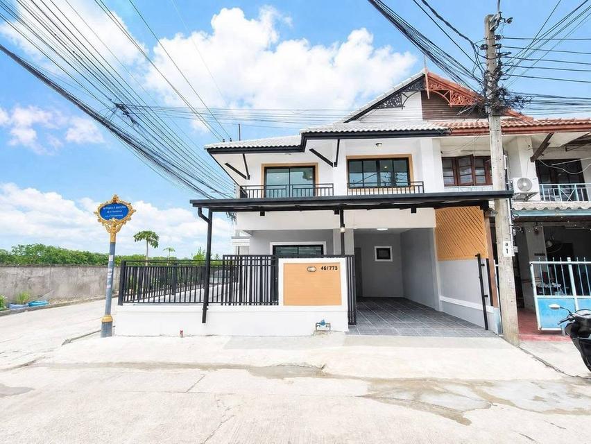 หมู่บ้านพฤกษา3  ถนนวัดลาดปลาดุก บางบัวทอง ทาวน์เฮาส์ 2 ชั้น  หลังมุม ตกแต่งใหม่พร้อมอยู่ มีพื้นที่ด้านข้าง โปร่ง โล่ง รับลมดี บรรยากาศดี 20