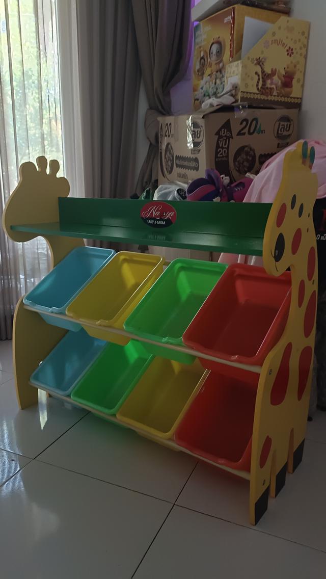 ของเล่นเด็ก ชุดครัวกับชั้นที่เก็บของเล่นยีราฟ รูปที่ 5