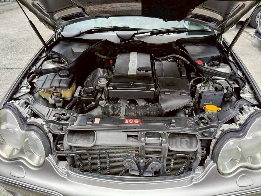 Benz C-Class W203 C180 Komp ฝาดำ 2005 รูปที่ 15