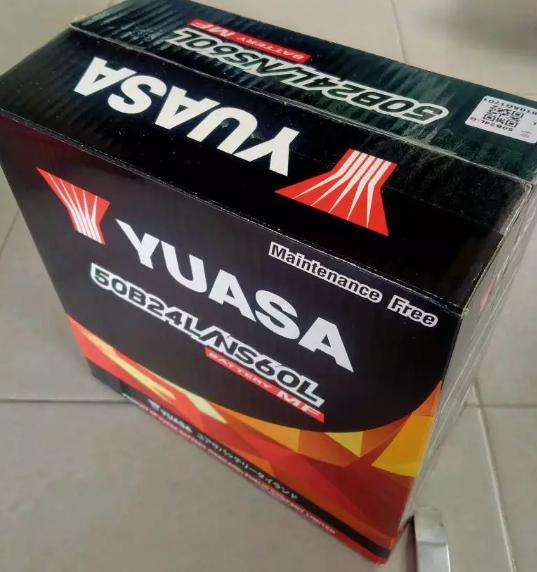 แบตเตอรี่รถยนต์ YUASA รุ่น 50B24L/ SMF 45Ah 1