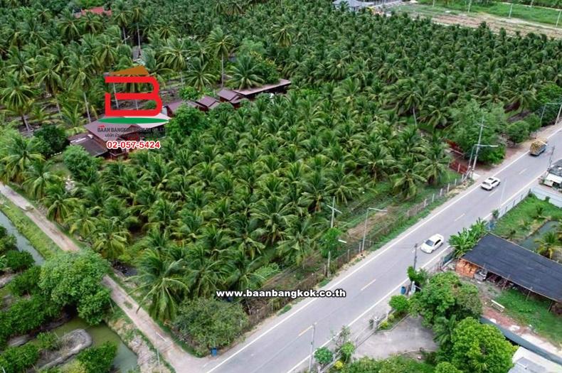 ที่ดินพร้อมสิ่งปลูกสร้าง เนื้อที่ 3-0-18 ตรว. ทำเลดี ใกล้ร้านกาแฟภพรัก ตำบลจอมปลวก อำเภอบางคณที จังหวัดสมุทรสงคราม 1