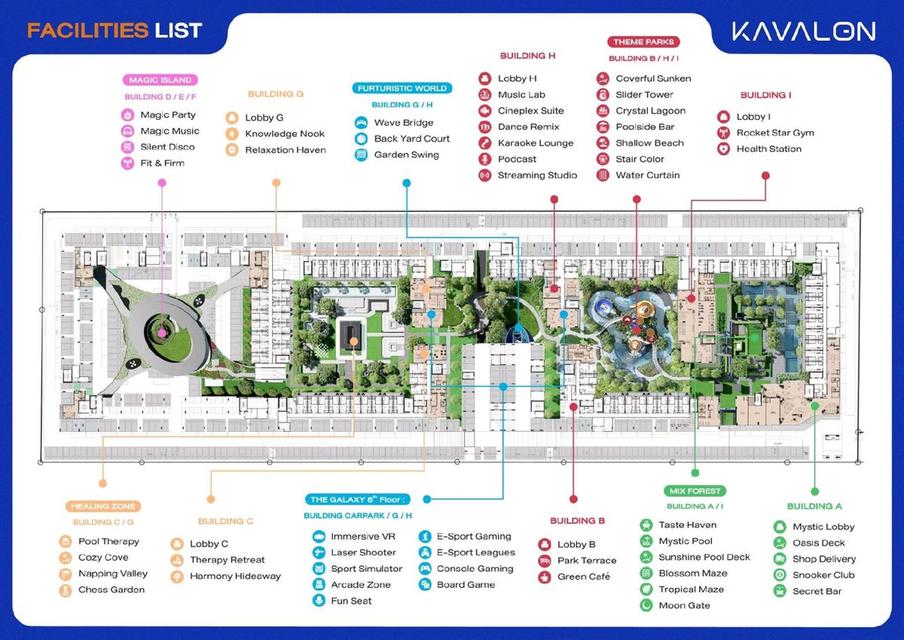 ขายใบจอง Kavalon ชิดรั้ว ม. กรุงเทพ วิวใน 1 bed exclusive 27.5 ตรม. Fully Furnished(เจ้าของขายเอง) 3
