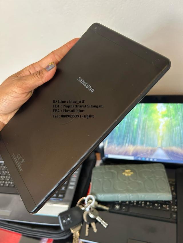 Samsung Tab A 8.0 (2019) จอ8นิ้ว ใส่ซิมโทรได้ 4G Android 11โหฃดได้ทุกแอพ สภาพสวย ใช้งานปกติ 3