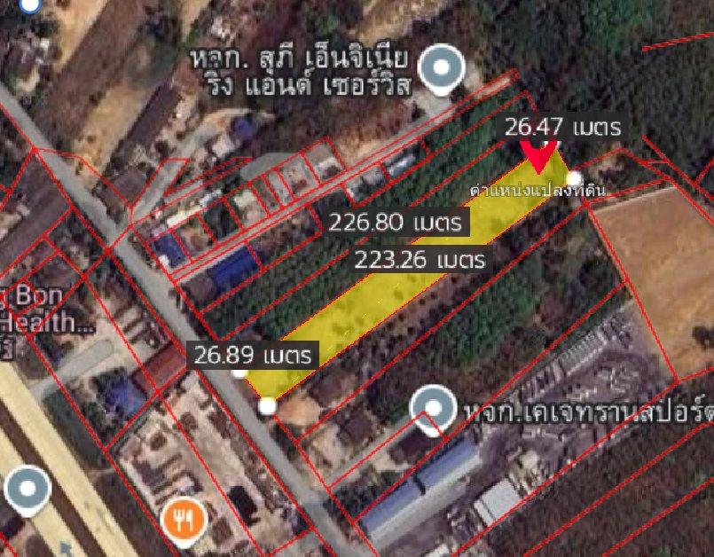 ขายที่ดินมาบข่า 3 ไร่ ติดถนนลาดยาง ใกล้ถนนกระทิงลาย-ปลวกเกตุุ36-800เมตร อ.นิคมพัฒนา ระยอง 4