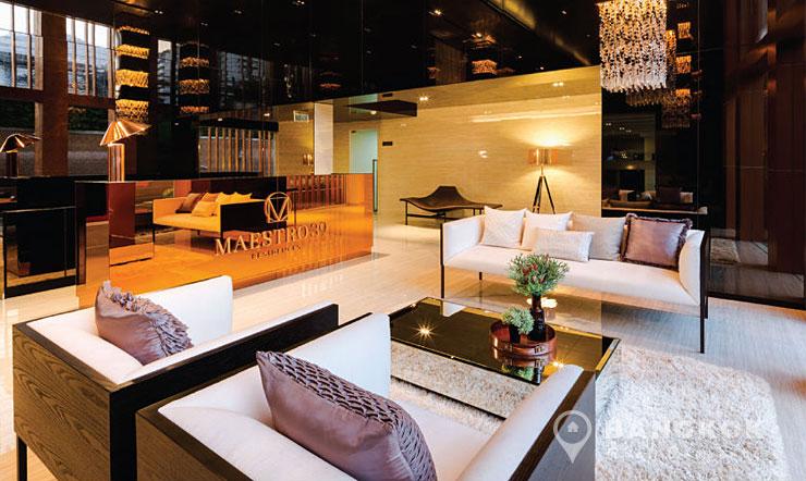 ให้เช่าคอนโด 2 ห้องนอน Maestro 39 ใกล้ Bts พร้อมพงษ์ 4