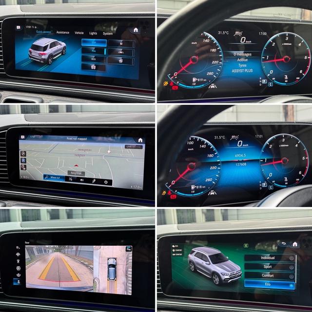 รหัสรถ AVA9377 🌈 Benz GLE 300d 4MATIC AMG Dynamic ดีเซลล้วน ปี 2020 18