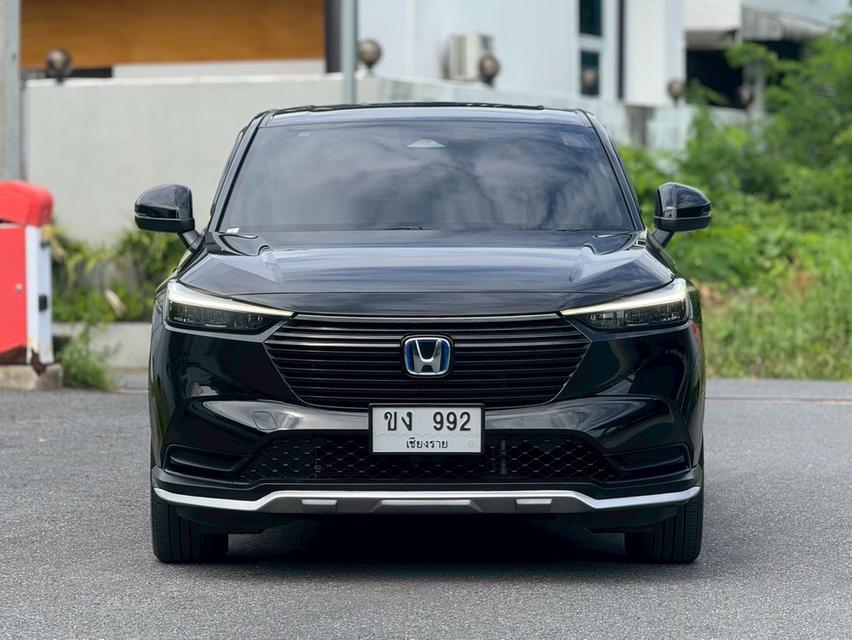 HONDA HRV Wagon 4dr E:HEV E-CVT FWD 1.5i (Hybrid) Y23 สีดำ  ออโต้ 8