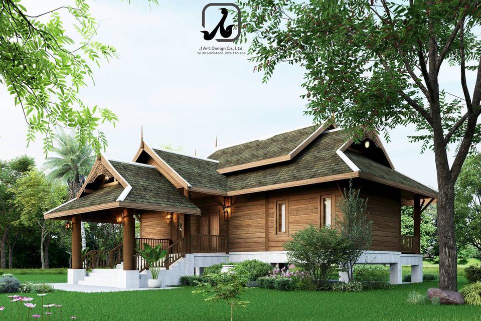 รับออกแบบบ้านพร้อมก่อสร้างบ้าน ออกแบบตกแต่งภายในบ้านรับทั่วไทย 1