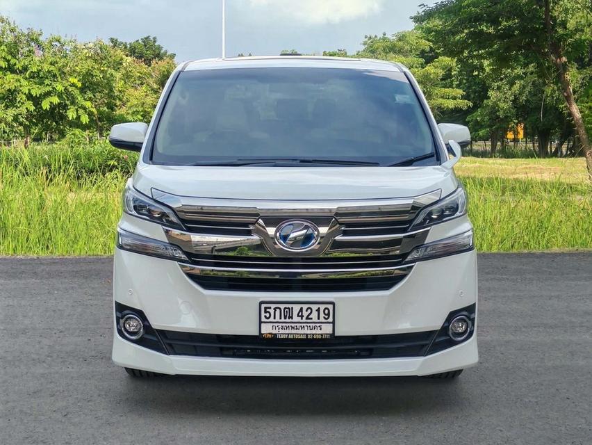 (แจ้งรหัสรถ PBG4219) 📣 Toyota Vellfire 2.5 HEV E-FOUR ปี 2015 📣 รูปย่อยที่ 2