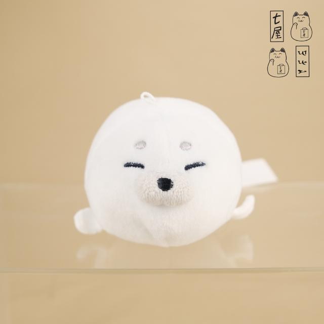 พวงกุญแจ ตุ๊กตา อุ๋ง อุ๋ง แมวน้ำ คุเซโมโน・มาร์ชเมลโล่ว ʕ-ᴥ-ʔ Kusemono Series Azarashi Baby Seal・Mascot Keychain 10 cm ~ NAT・Marshmallow 🌊