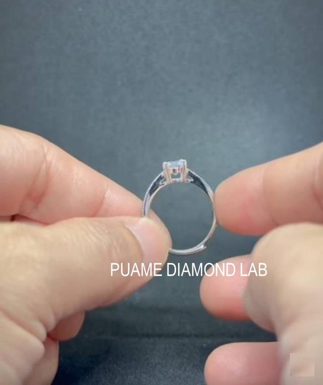 เเหวนเพชร ขึ้นตัวเรือน สั่งทำในเเบบที่ใจชอบ ราคาสบายกระเป๋า พร้อมใบรับประกันสินค้าทุกชิ้นที่ร้านปุอามี่ Diamond Lap Rama2 (095-8894732) รูปที่ 2