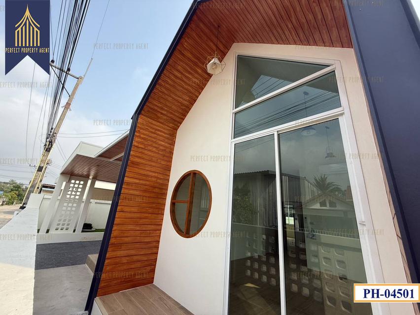 ขายบ้านเดี่ยวสร้างใหม่ เพชรกาญจนา หนองเกตุน้อย ฟรีมิเตอร์น้ำไฟ แถมแอร์ พัทยา ชลบุรี 3