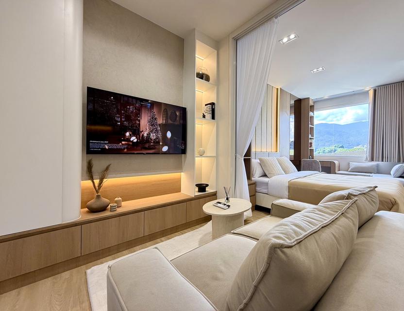 🏙️ ขายคอนโดทำเลเด่น ย่านเศรษฐกิจ นิมมาน | วิวดอย 8