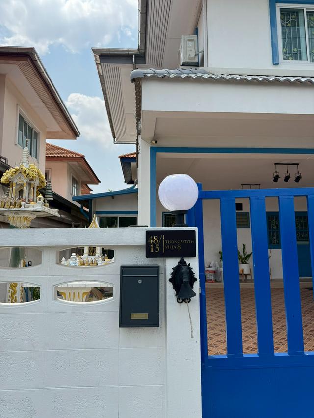 บ้านเดี่ยว2ชั้น หมู่บ้านทองสถิตย์8 2