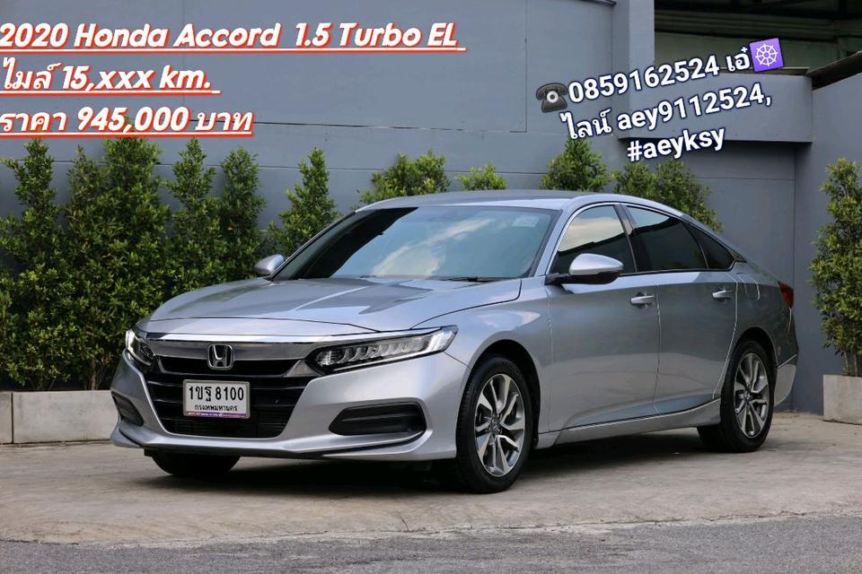  15xxx km 2020 honda accord 1 5 turbo el auto ennxo