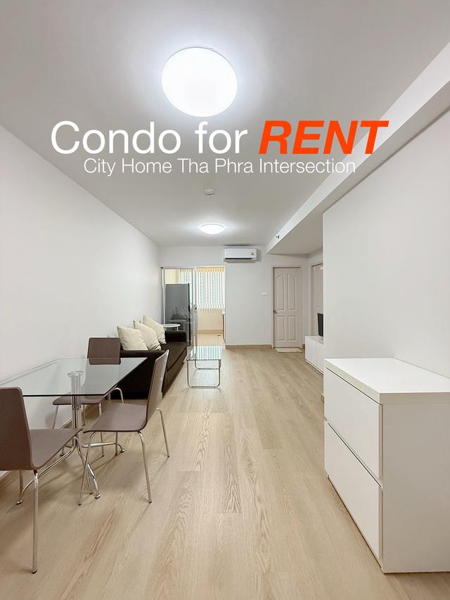 🎉Renovate ห้องใหม่ ห้องใหญ่ City Home สี่แยกท่าพระ ติด MRT ท่าพระ 0 km (owner post) 1