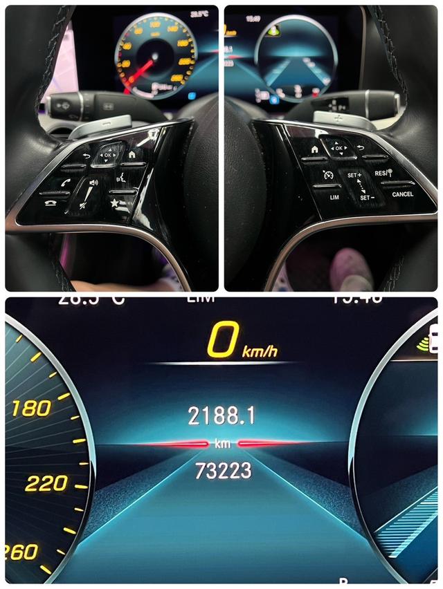 คุ้มค่าที่สุดใน3โลก!! รถหรูราคาพิเศษ  หล่อขั้นเทพ ไมล์น้อย73,000กม. Mercedes-benz E220D w213 2.0 AMG Sport ปี2022 9